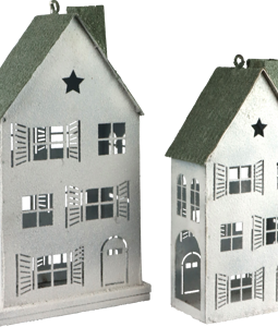 2752 LANTERNHOUSES COTTAGE GLOW S/2